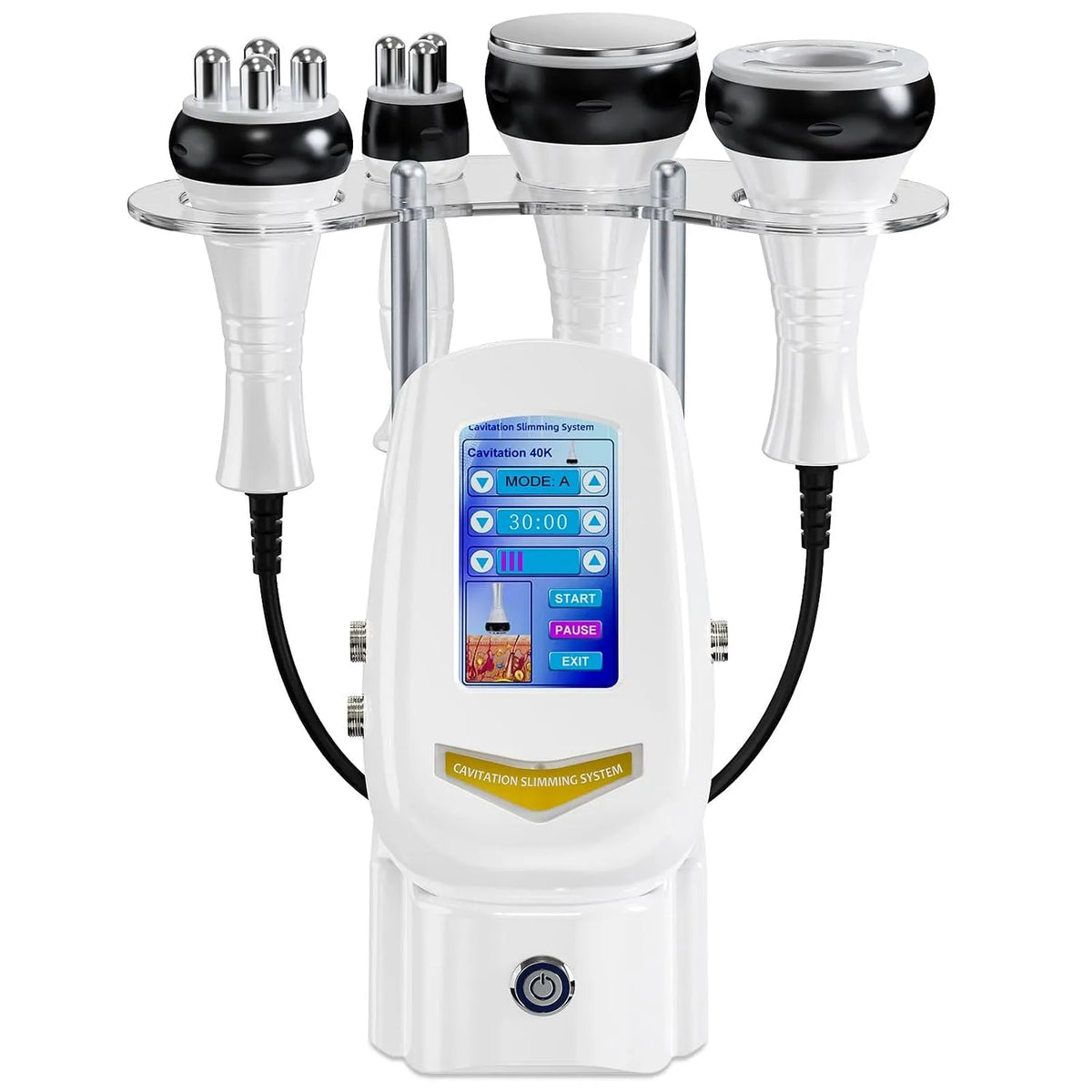4-in-1 40K Massagegerät, für Gesicht & Körper