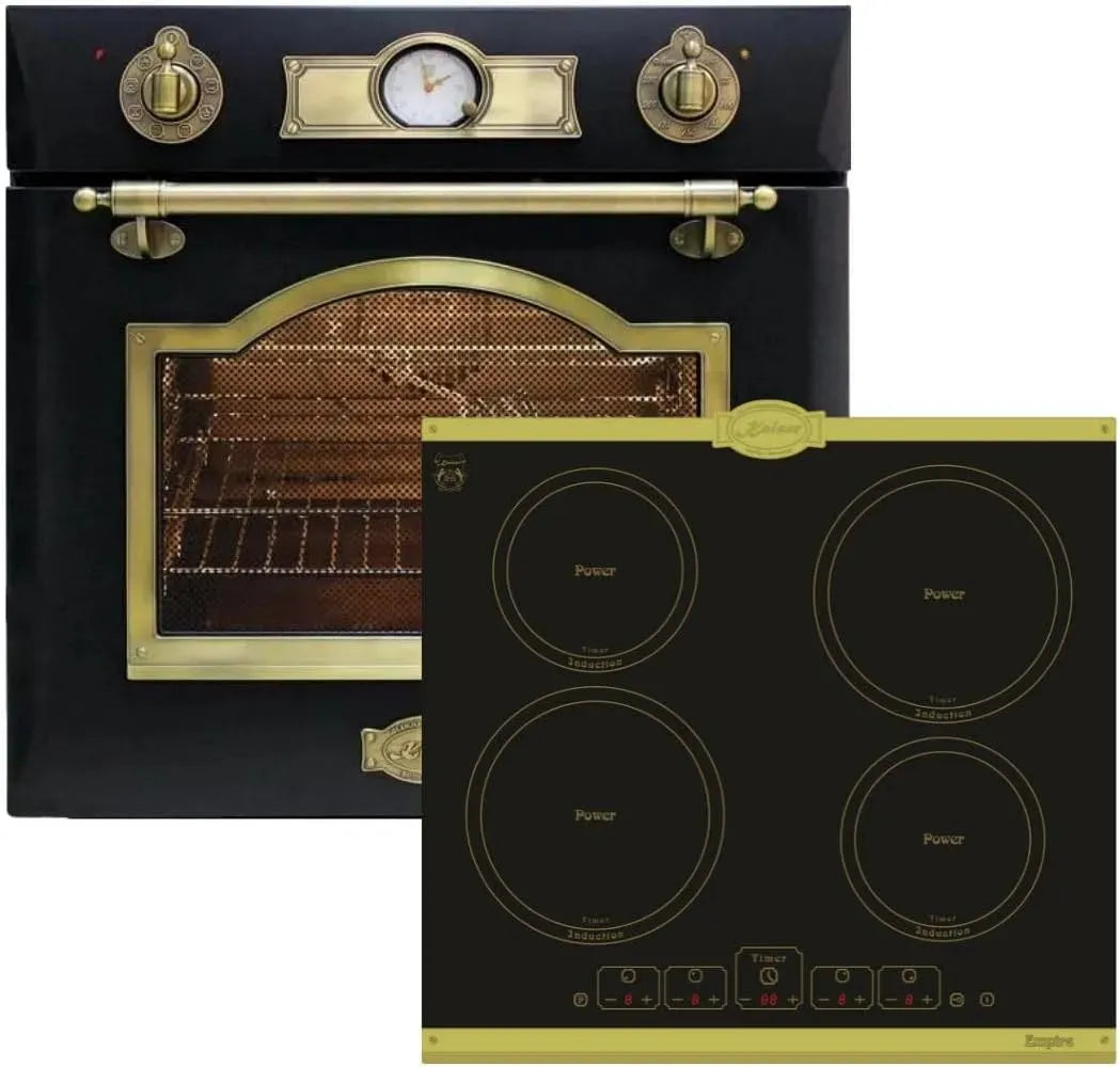 Backofen EH 6355 67L+Induktions-Kochfeld, 60cm, 67 L, Einbau, Kaiser Induktions Herd-Set Em+KCT 6195 IEm