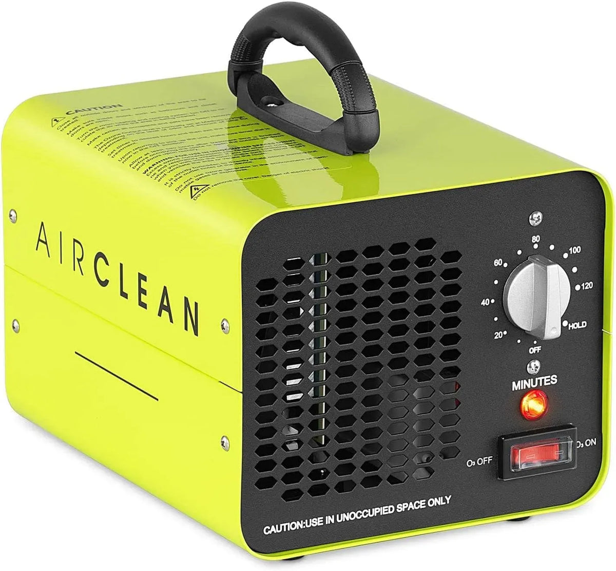 Luftreiniger 10000mgh, 100 W, Timer, Luftreinigungsgerät, Ozongenerator Luftreiniger Ozongerät AIRCLEAN 10000 UV-Licht 100 W Timer