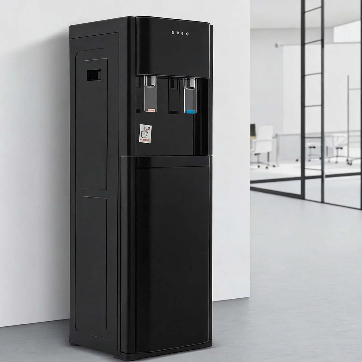 Liter/20 Wasserspender, 20 L, Schwarz, Sofort Heißes Und Kaltes Wasser