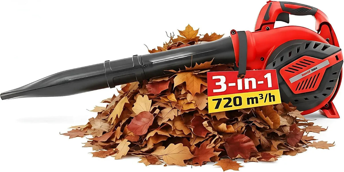 2-Takt Sauger, Kombigerät, 740 W, HECHT, Benzin Laubbläser & Sauger