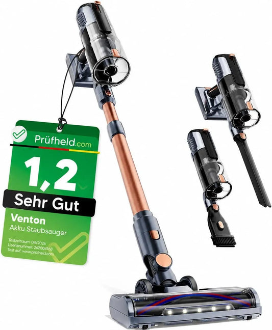 Staubsauger 2-in-1, Test SEHR GUT, Note 1, VENTON