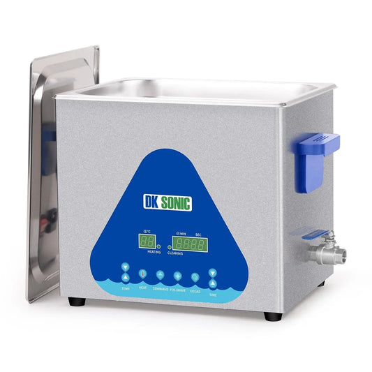 Ultraschallreinigungsgerät, Ultraschallreiniger, Heizung, 10 L, 240 W, Timer, Industrie, Wärmefunktion, für Motorradmotoren
