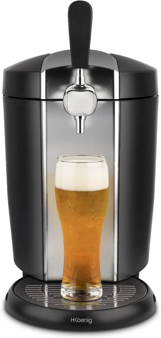 BW1778 Bierzapfanlage, Pumpe, 5 L, gewerblich, Edelstahl, H.Koenig