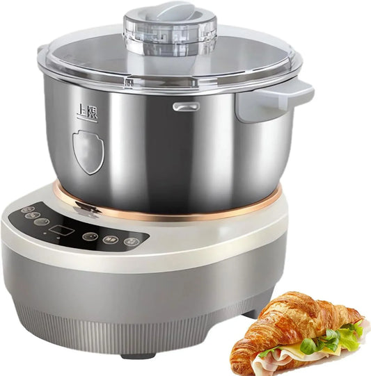 5L/7L Teigknetmaschine, Teigmaschine, 7 L, 5 L, Touch-Bedienung, Antihaftbeschichtung, Edelstahl, für Zuhause