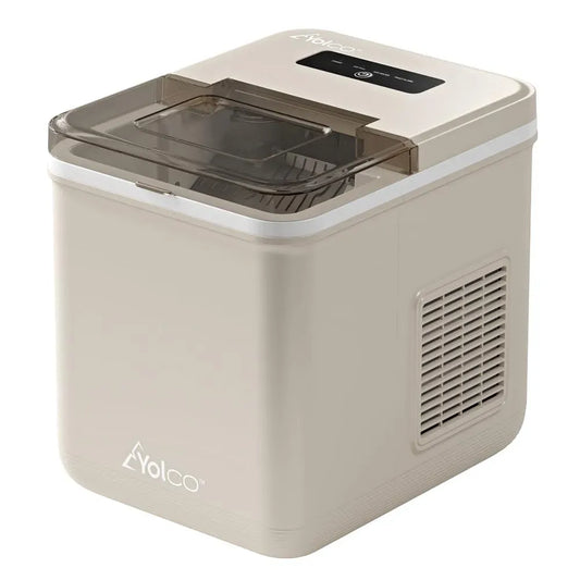 Eiswürfelmaschine, 12 V, Yolco 12V/24V, Camping, mobiler Ice Maker für Camping