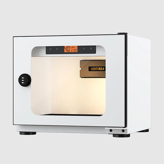 Luftentfeuchter 3-stelligem, 20 L, Raumentfeuchter, Trockenschrank, 20L Elektronische Aufbewahrungsbox mit LED-Leuchten & Schloss
