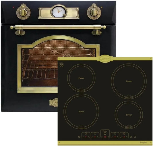 Backofen EH 6355 67L+Induktions-Kochfeld, 60cm, 67 L, Einbau, Kaiser Induktions Herd-Set Em+KCT 6195 IEm