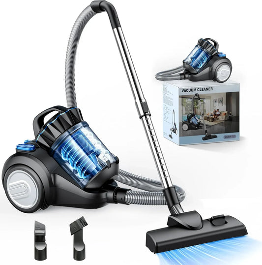 Staubsauger, 2,2 L, 800 W, 60 dB, Schwarz, 6 m Kabel