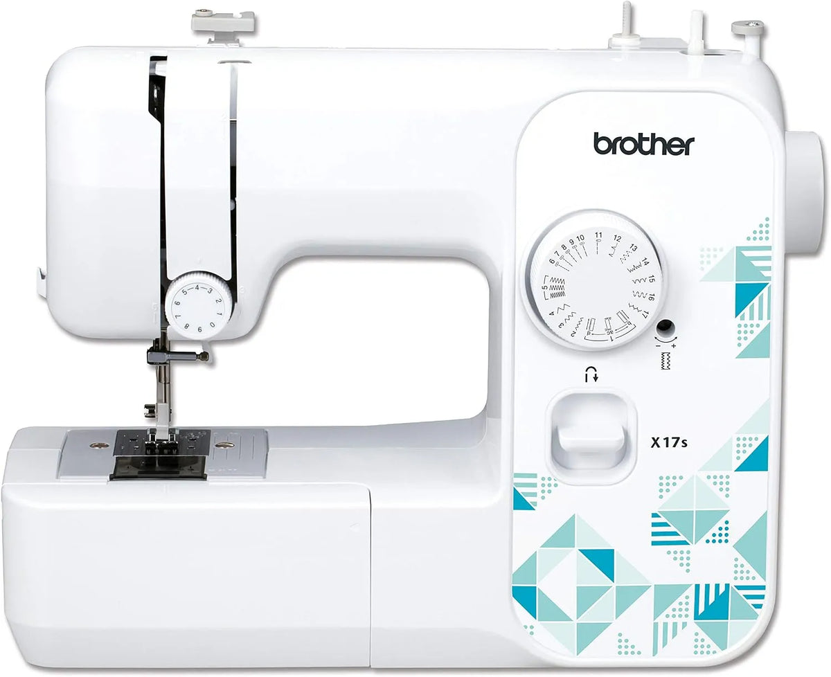 Brother X17s Nähmaschine, elektrische Nähmaschine, 40 x 15 x 33 cm, Weiß, Kunststoff