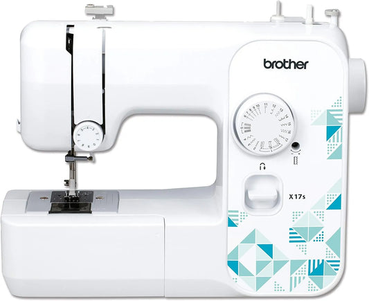 Brother X17s Nähmaschine, elektrische Nähmaschine, 40 x 15 x 33 cm, Weiß, Kunststoff
