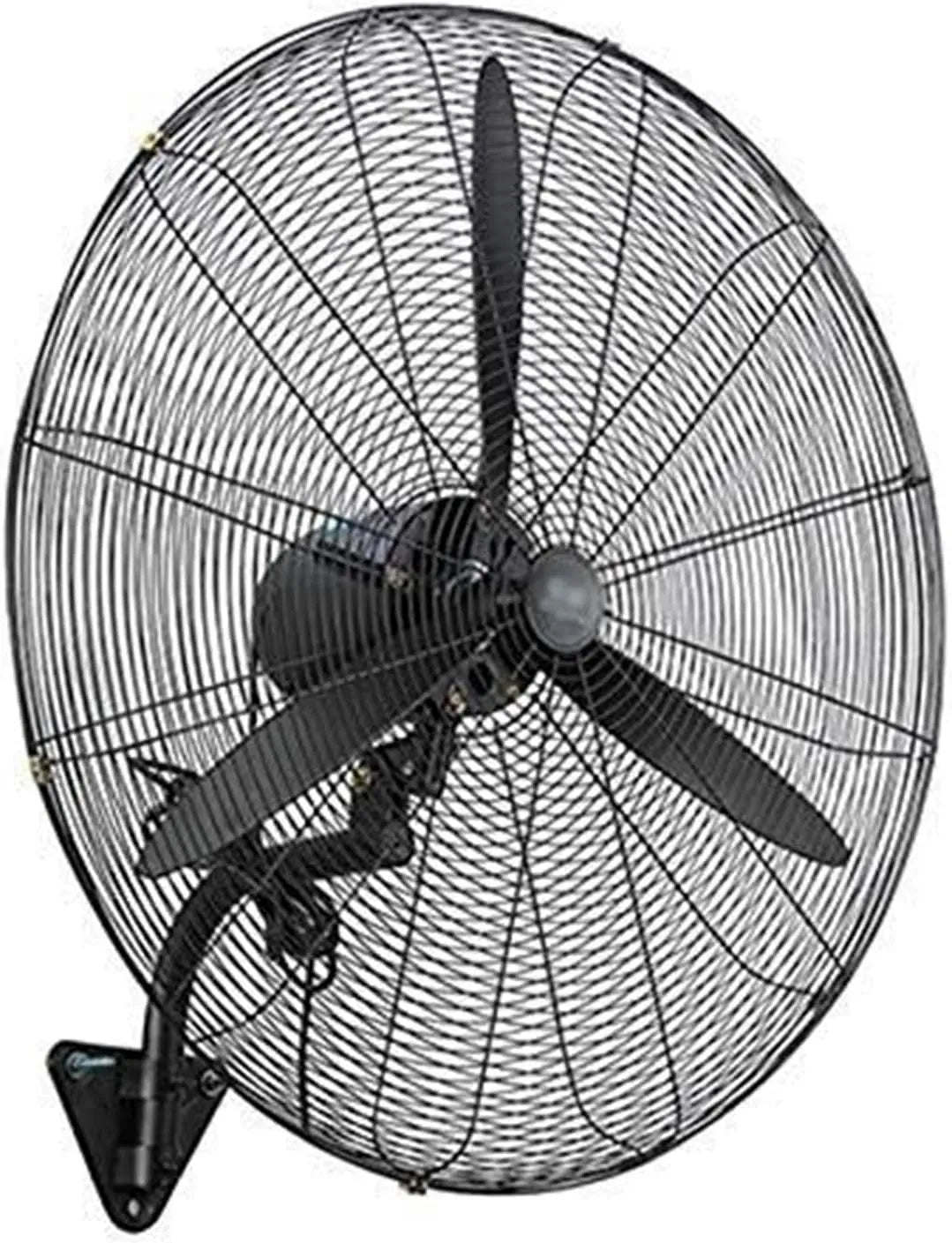 Ventilator Red-55x65cm, Industrie, 3 Geschwindigkeiten, Restaurant, leise, Rot, neigungsverstellbar, 3 Geschwindigkeitsstufen