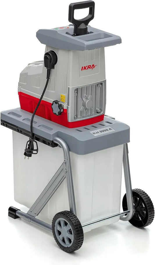 ILH 3000A Elektro Gartenhäcksler Walzenhäcksler, Aststärke bis 44mm