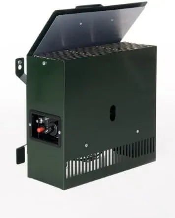 Gewächshausheizung, Wandheizung, 4 kw, Wärmefunktion, Stand- und Wandmontage, Grün, HPV