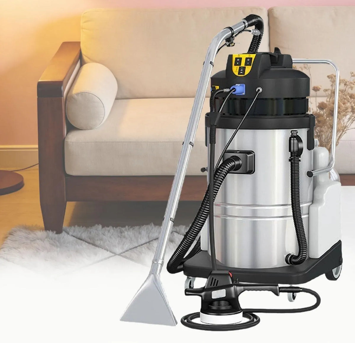 IPX4-wasserdicht Nass-Trocken-Sauger, Bodenreiniger, elektrisches Bodenreinigungsgerät, 20 L, IP65, für Harte Oberflächen