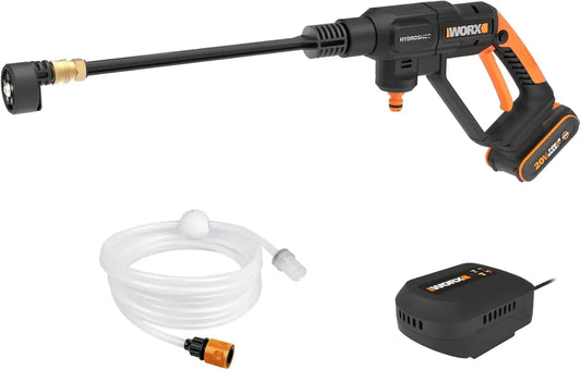 Hochdruckreiniger, 20 V, WORX WG621E, Hochdruckreinigungsgerät, Akku & Ladegerät