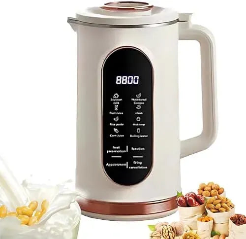 Pflanzenmilchbereiter, Timer, Warmhaltefunktion, Wärmefunktion, für vegane Milchzubereitung