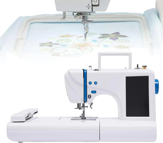 Stickmaschine, Stickautomat, Touch-Bedienung, LCD-Display