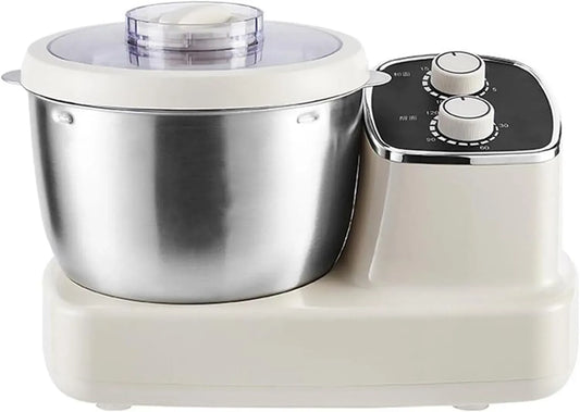 5L/7L Teigknetmaschine, 7 L, 500 W, 5 L, Timer, Pizza, Thermostat, Edelstahl, für Küche Backen