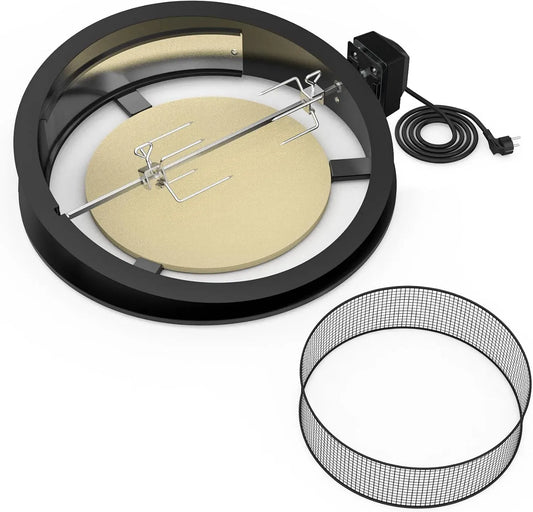 Holzkohlegrill, Motor, 57 cm, 38 cm, Pizza, für Weber 57 cm Kettle Holzkohlegrill, onlyfire