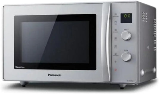 Panasonic NN-CD575MEPG Mikrowelle, 34 cm, 27 L, Grill, Mikrowellenofen, Silber