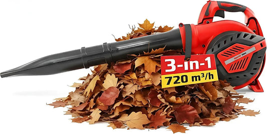 2-Takt Sauger, Kombigerät, 740 W, HECHT, Benzin Laubbläser & Sauger