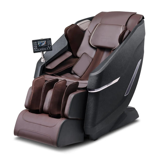 VEVOR Relax- und Massagesessel, Touch-Bedienung, Bluetooth, 3D-Optik, Luftkissen und Touchscreen 160 kg, 10 bis 18 Automatikmodi