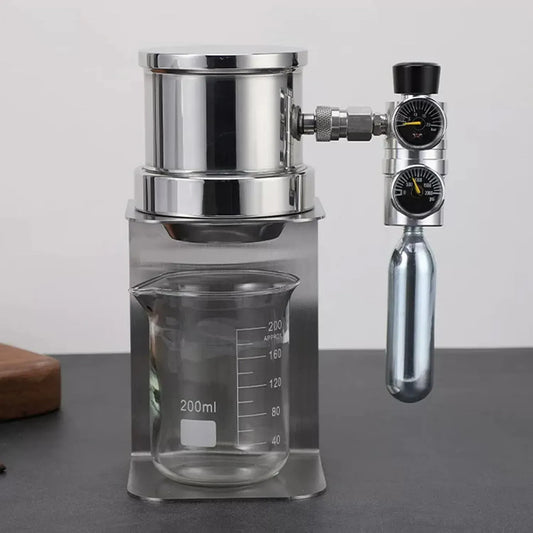 Espressomaschine, Camping, Kaffeemaschine für Espresso, Manuelle Luftdruck-Kaffeemaschine